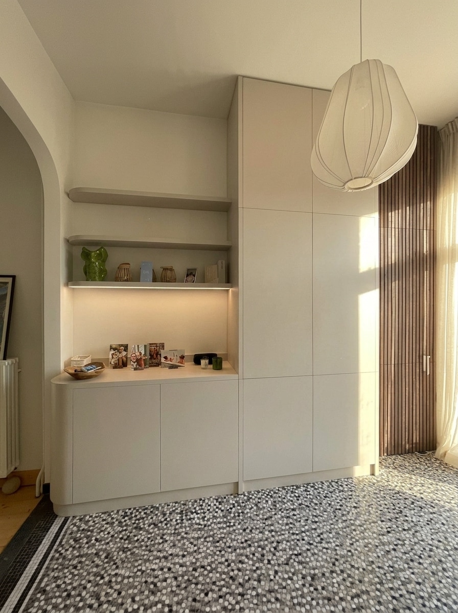 Bijkeuken op maat in herenhuis in Antwerpen Zuid