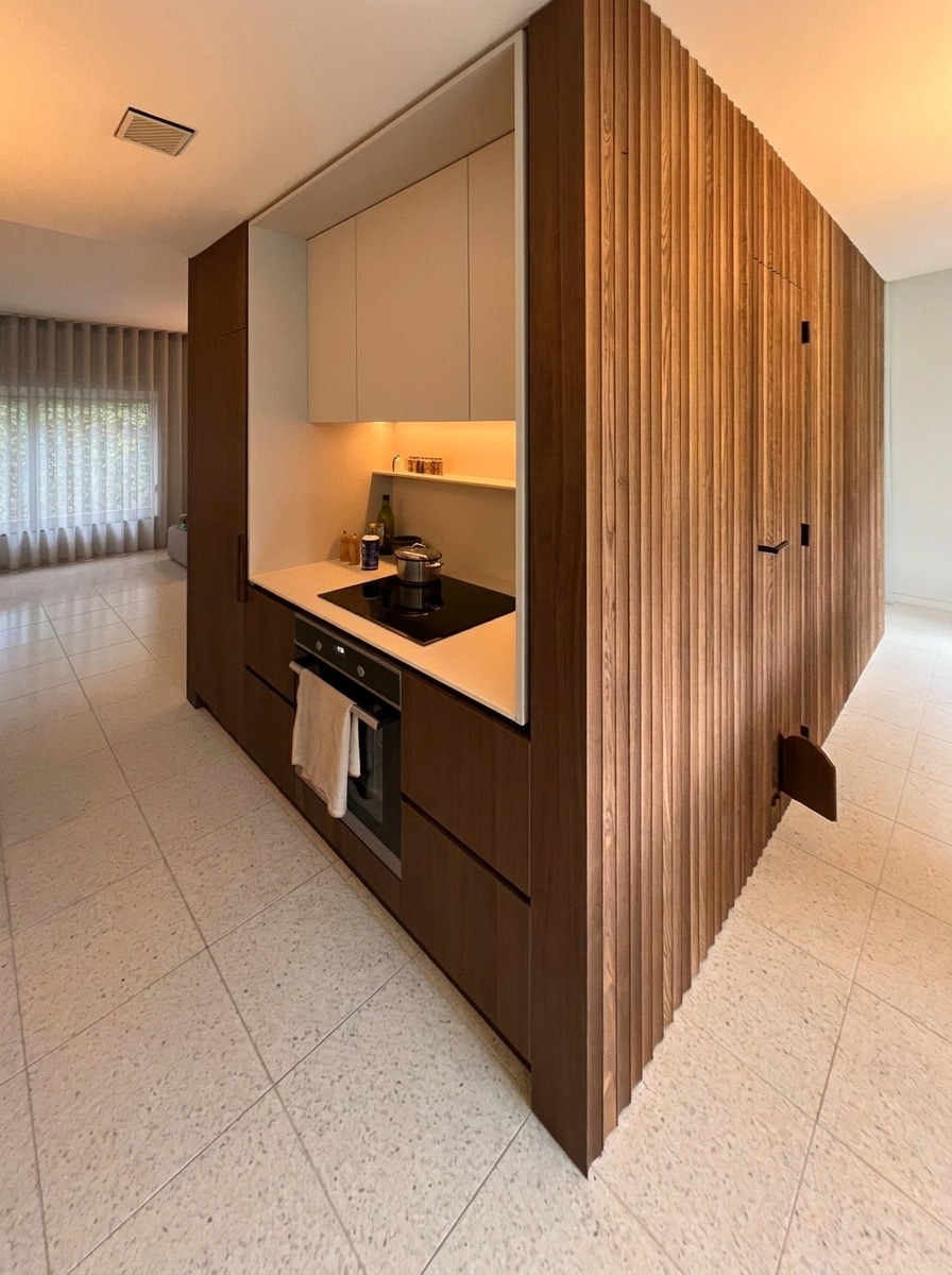 Een multifunctionele kubus als hart van de woning